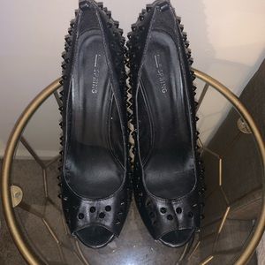 Wedge platform shoes